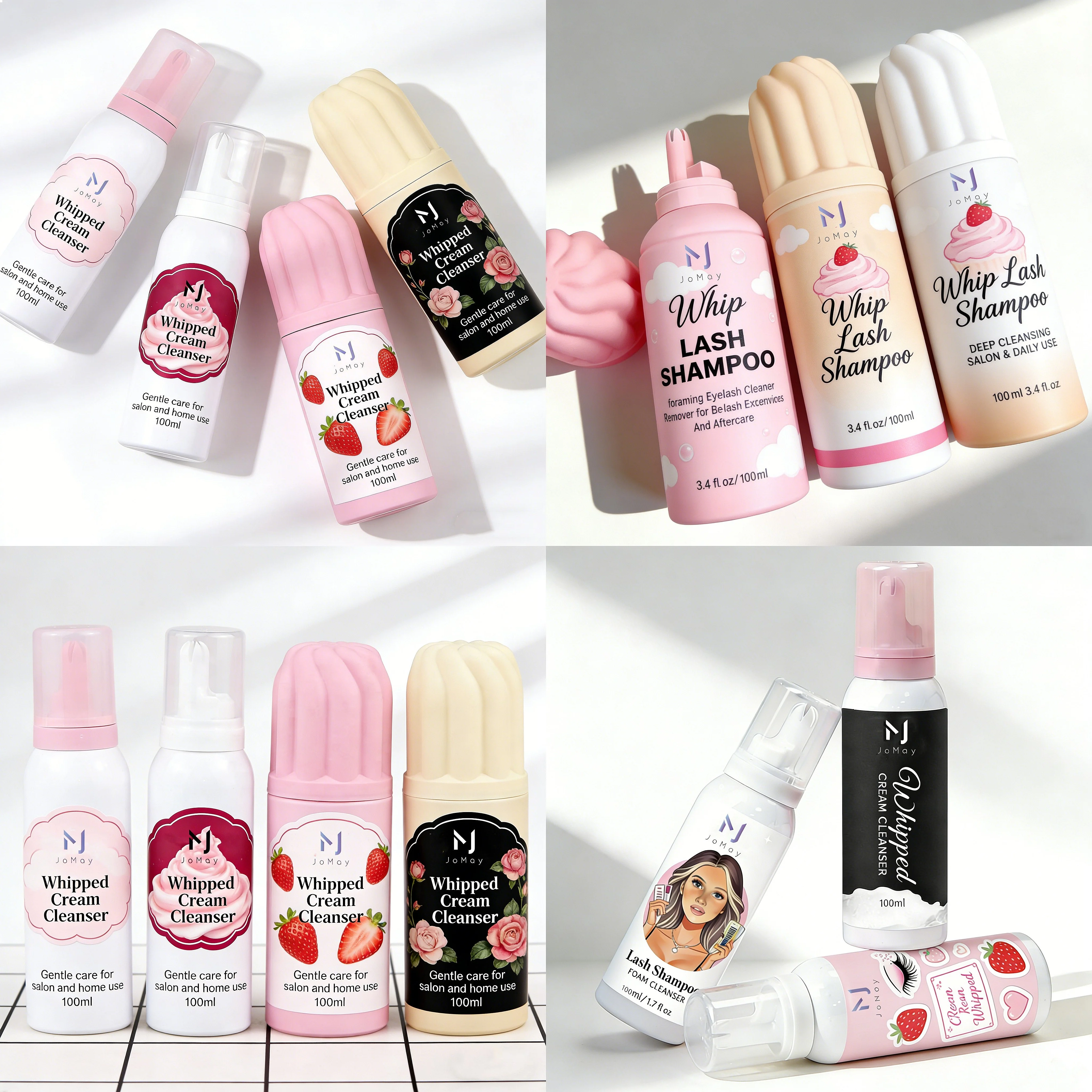 Wholesale Natural Vegan Eyelash Cream Mousse Private Label Liquid  Foam Cleanser for Eyelash Extensions
