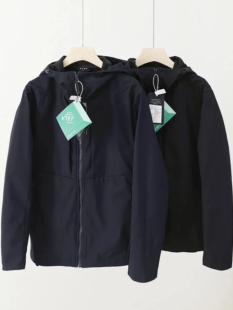 

Мужская ветрозащитная, водонепроницаемая, дышащая куртка из флиса Softshell для активного отдыха, осенне-зимняя, приталенная, с длинными рукавами, с капюшоном