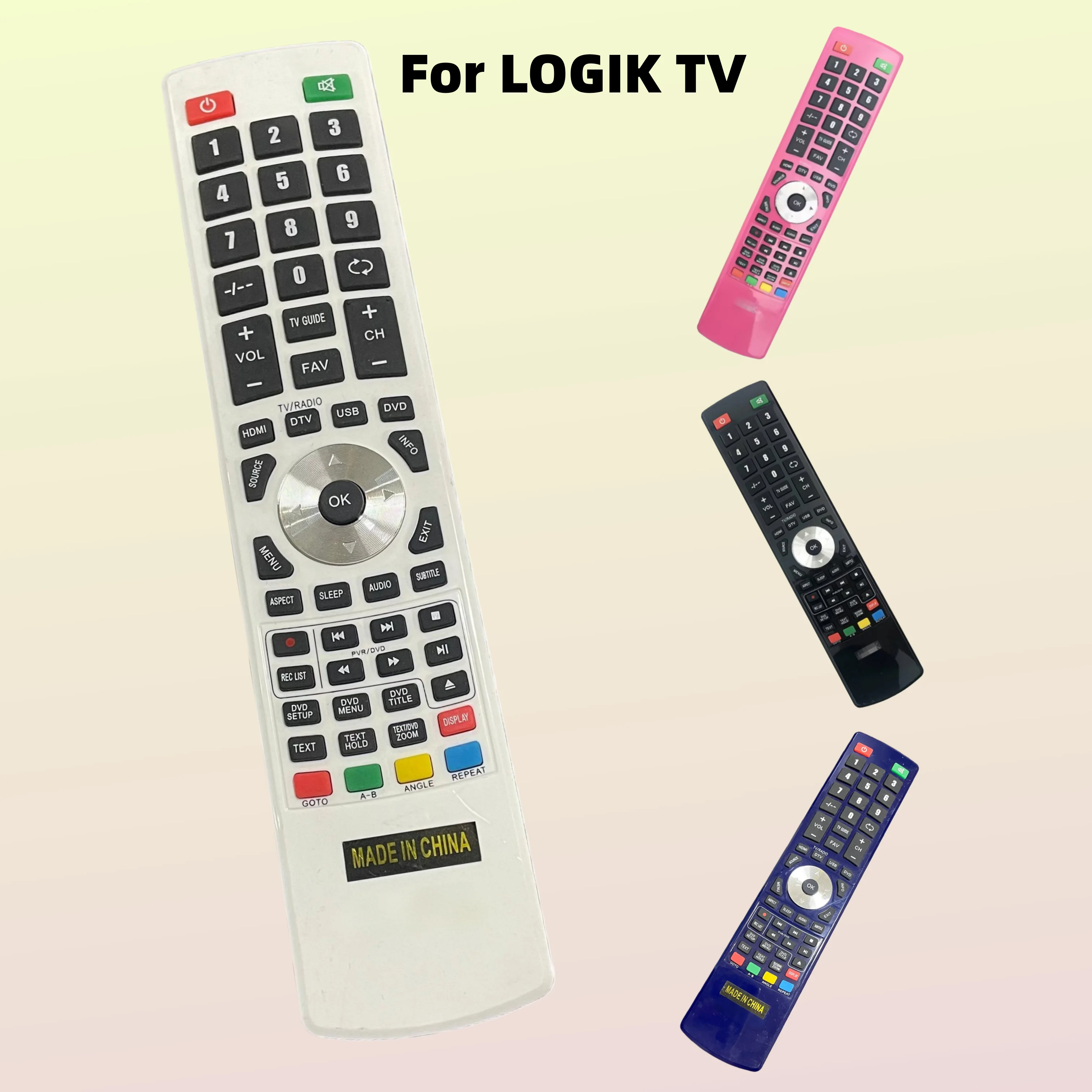 

Замена пульта дистанционного управления для телевизора LOGIK 504C1913112 504C1936105 L19HE12N L22DVDB20 L24DVDB19 L26FE12I 504C1936104 RC15 RC16 LCD