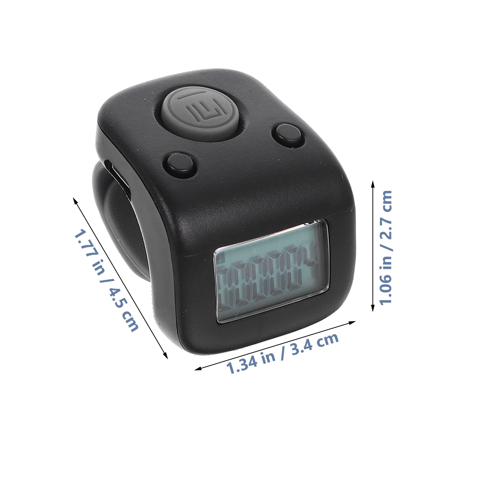 عداد الإصبع الرقمي من السيليكون المحمول باليد للرياضة والجري والسباحة والحياكة والتدريب والعد #5