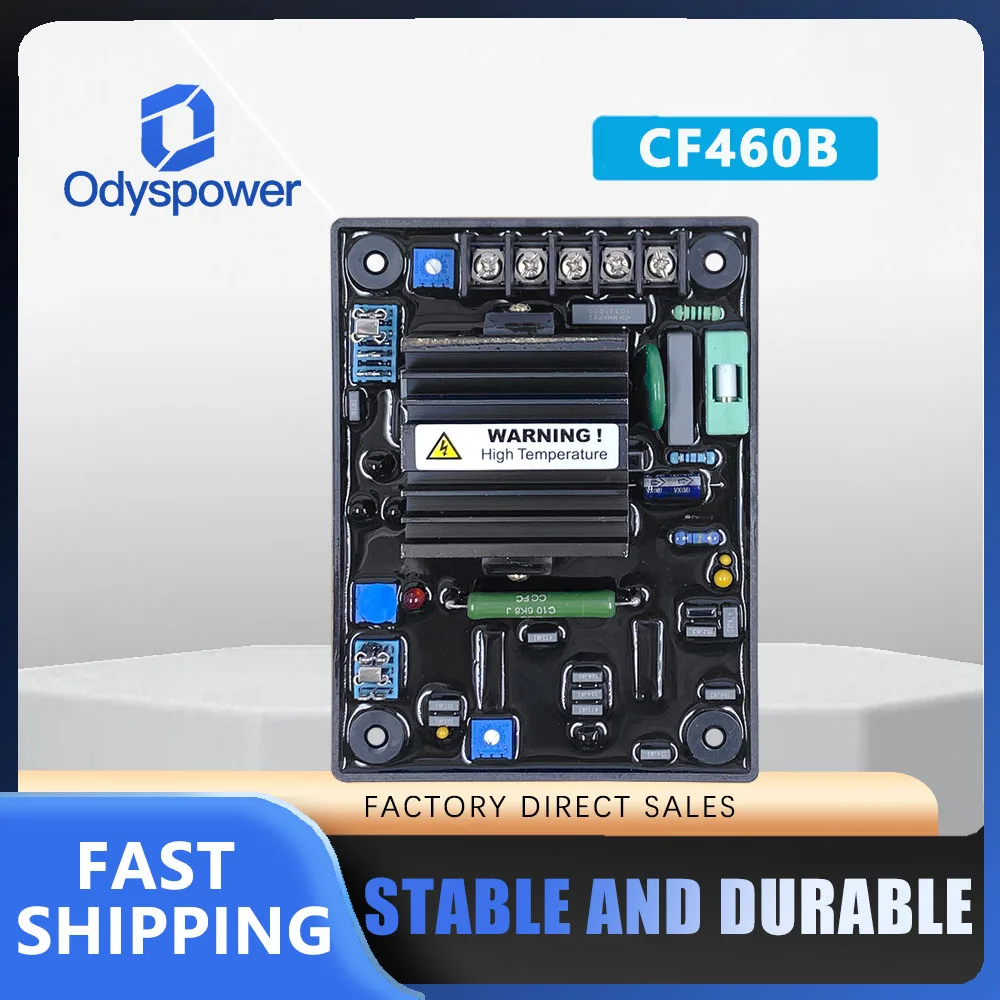 

CF460B Voltage Regulator 400V Detection Diesel Brushless Generator Automatic Voltage Regulator AVR Shaluo