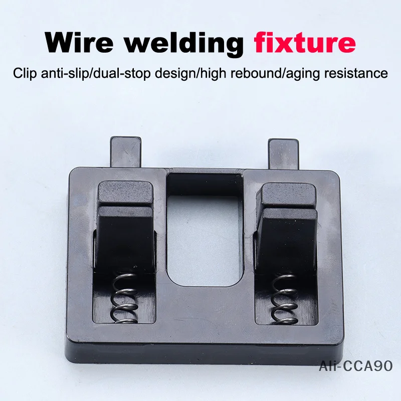 

1pc Electric Wire Welding Fixture Holding Power Stabilizing Wire Holder Anti-Slip Dual Clamps Soldering Tool Accessories