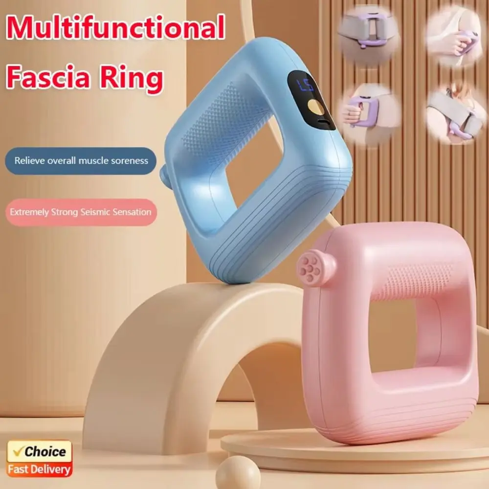 

Electric Fascial Massage Ring Muscle Masajeador High Frequency Body Massage Machine Handheld Vibration Neck Shoulder Masajeador