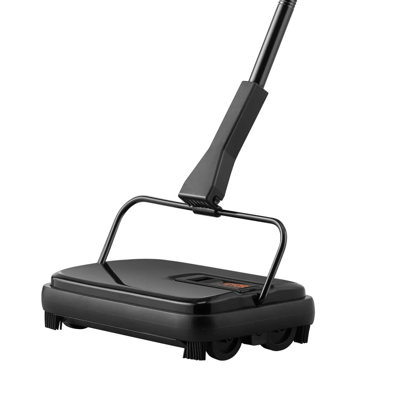 VEVOR Carpet Sweeper, 7.87 in Sweeping Paths, Floor Sweeper Manual Non Electric, 300 ml Dustbin Capacity with Comb for Home Offi