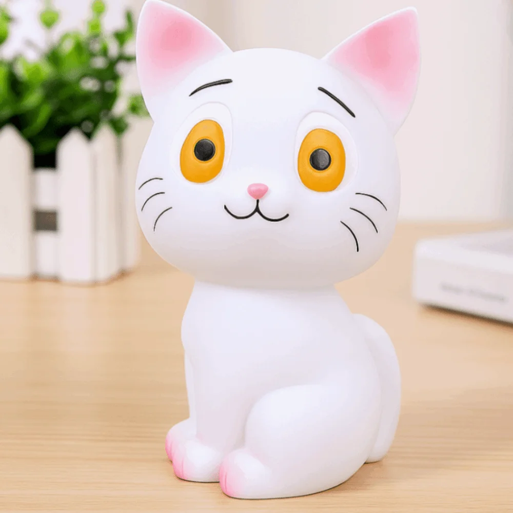 アンチドロップ黒猫貯金箱装飾貯蓄タンク漫画猫貯金箱モデルグッズ猫モデル貯金箱