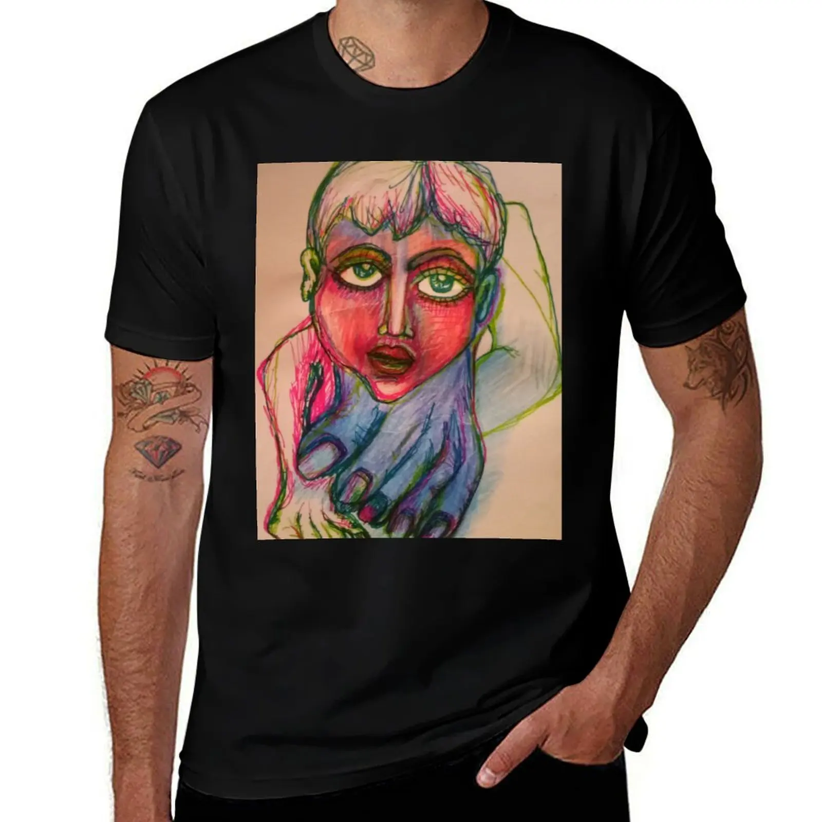 The hidden gems of ghouls' glamorizing. T-Shirt Basic Short Sleeve Cotton Blend T-Shirt