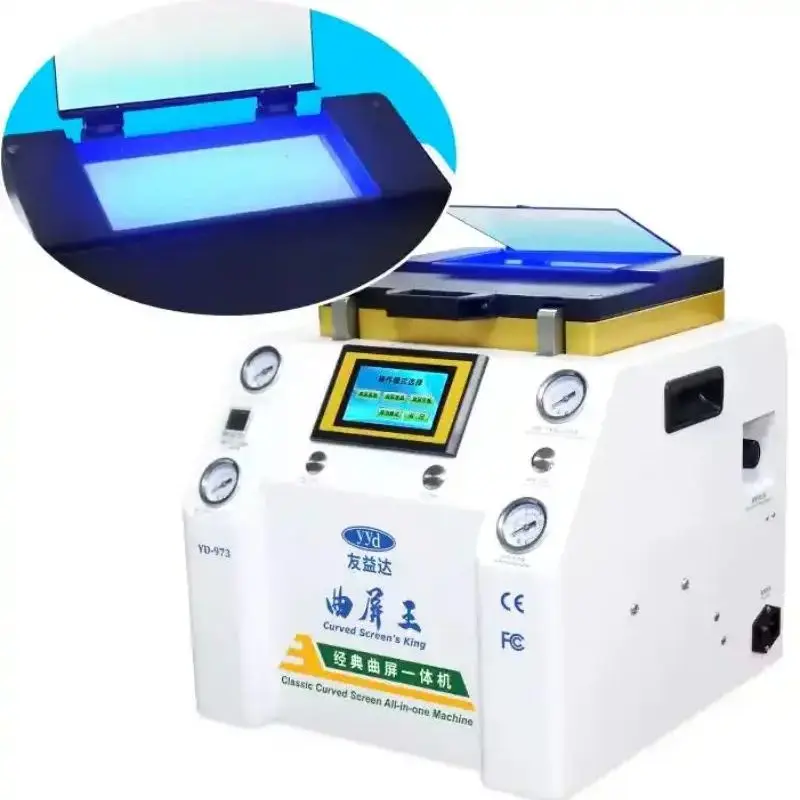 YYD Laminating Machine Automatic LCD OCA Bubble Removal Machine Smart Pressure Regulating Mobile Screen Refurbish china 110 230v intelligent 1 2l soymilk maker midea whc13y41 soybean milk multifunctional soybean milk machine