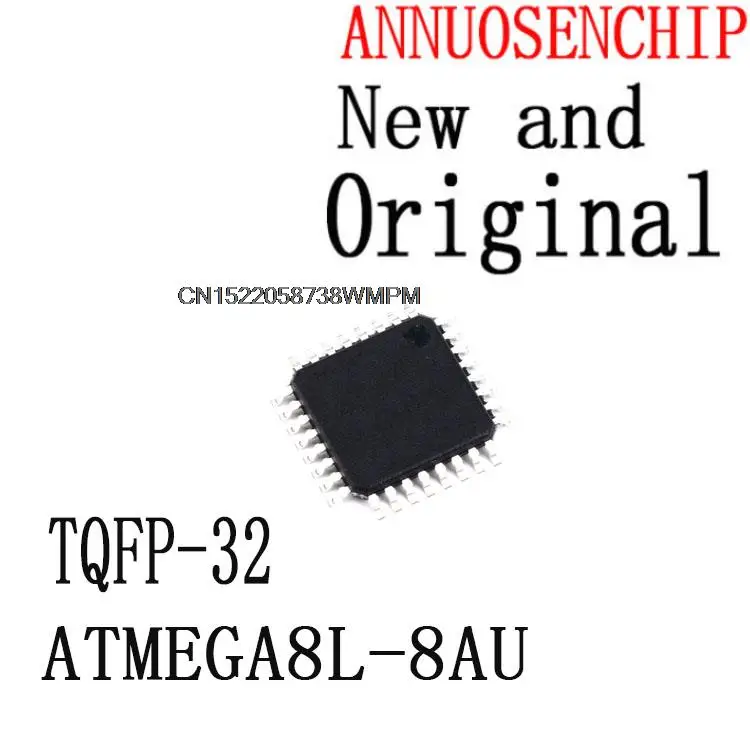 50PCS ATMEGA8L TQFP-32  ATMEGA8L-8AU