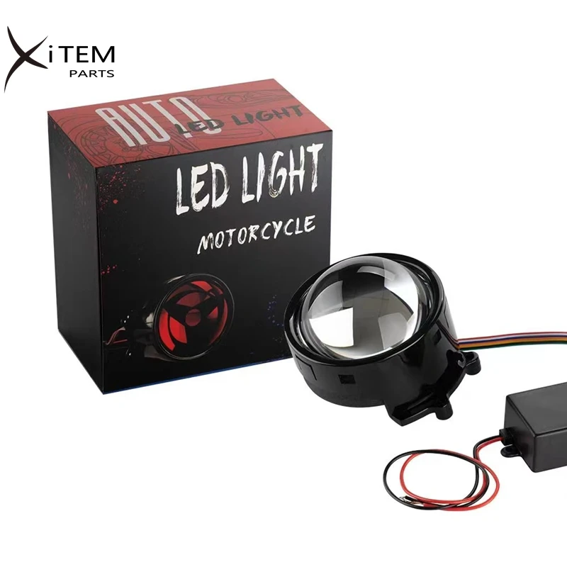 

12V Devil Eyes Dynamic Demon Eyes for Car Headlight Fog Light Tail Light Retrofit Auto Light DIY 3 Iches