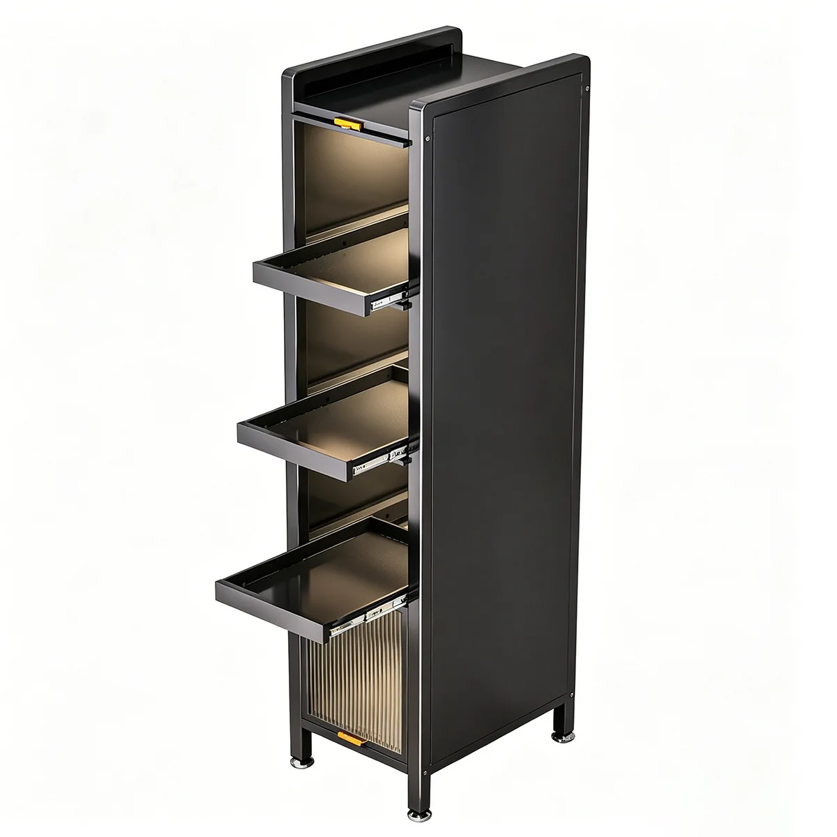 LH Home Balcony Storage Crack Shelf Pull-out Cabinet Multi-layer Storage Crack Cabinet
