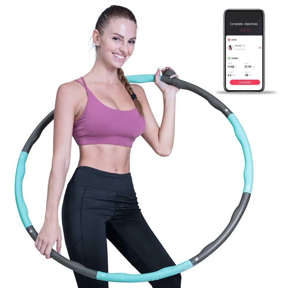 

Lose Weight Exercise Detachle Portle Sports Circle Smart Hula Ring Hoop