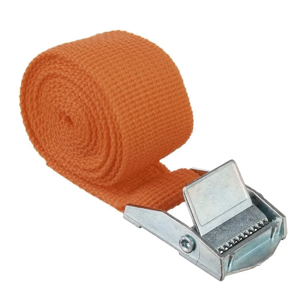 High Quality New Hand Tool Adjustable 1M Lashing Strap with Cam Buckle Perfect for Safely Securing Appliances and Goods