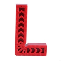 Square Right Angle Woodworking Positioning Ruler 90 Degrees L-Shaped Right Angle Positioning Clamp Crafted Auxiliary Fixture