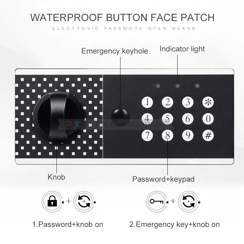 Office Hotel Safety Digital Safe Box For Home