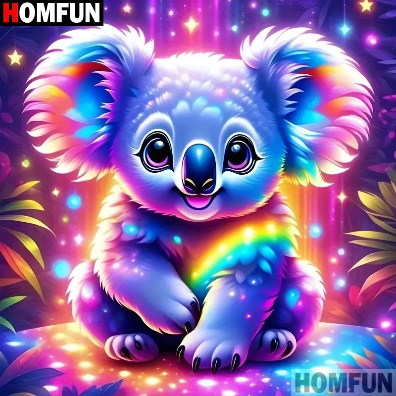 HOMFUN 5d Diamond Painting Full Square/Round 
