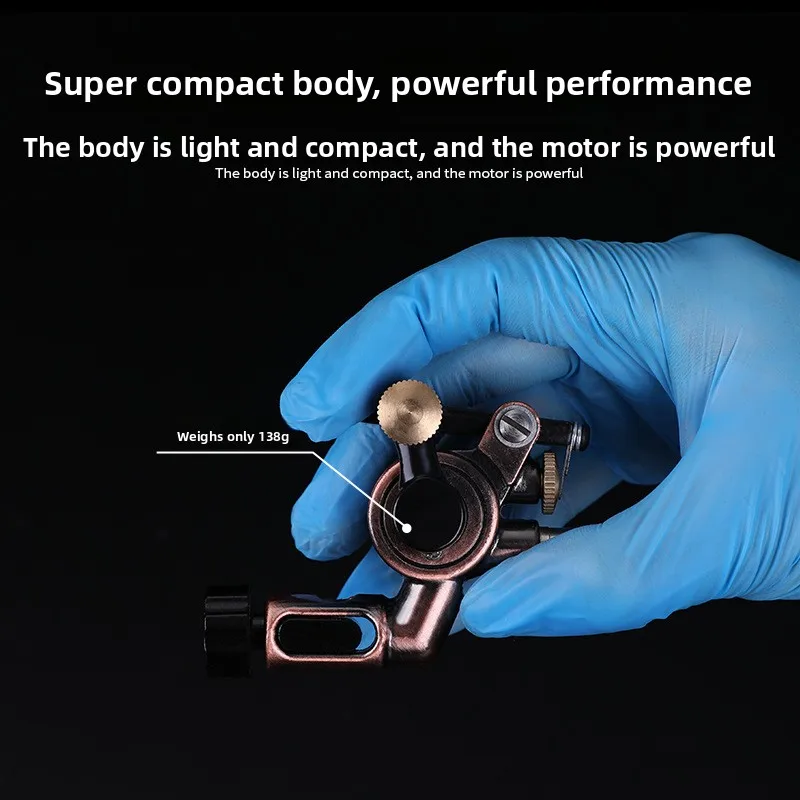 Classic 2-in-1 Rotary Tattoo Machine – Liner & Shader Motor Kit for Professional Tattoo & PMU Artists