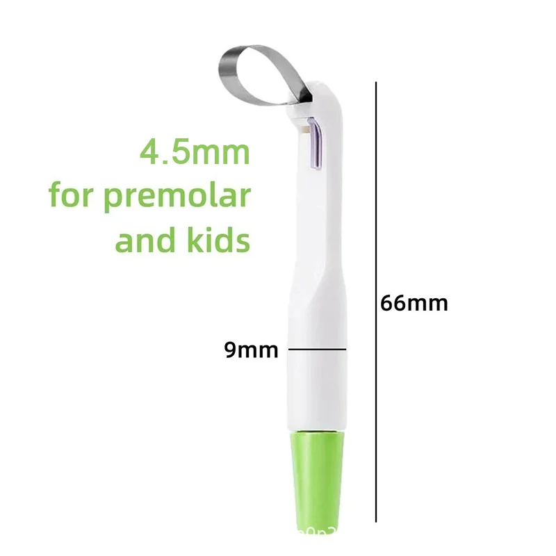 Banda de matriz Dental, anillo ajustable de matriz de acero inoxidable de 4,5/6mm, banda de matriz premetal Dental, anillo de matriz contorneada seccional