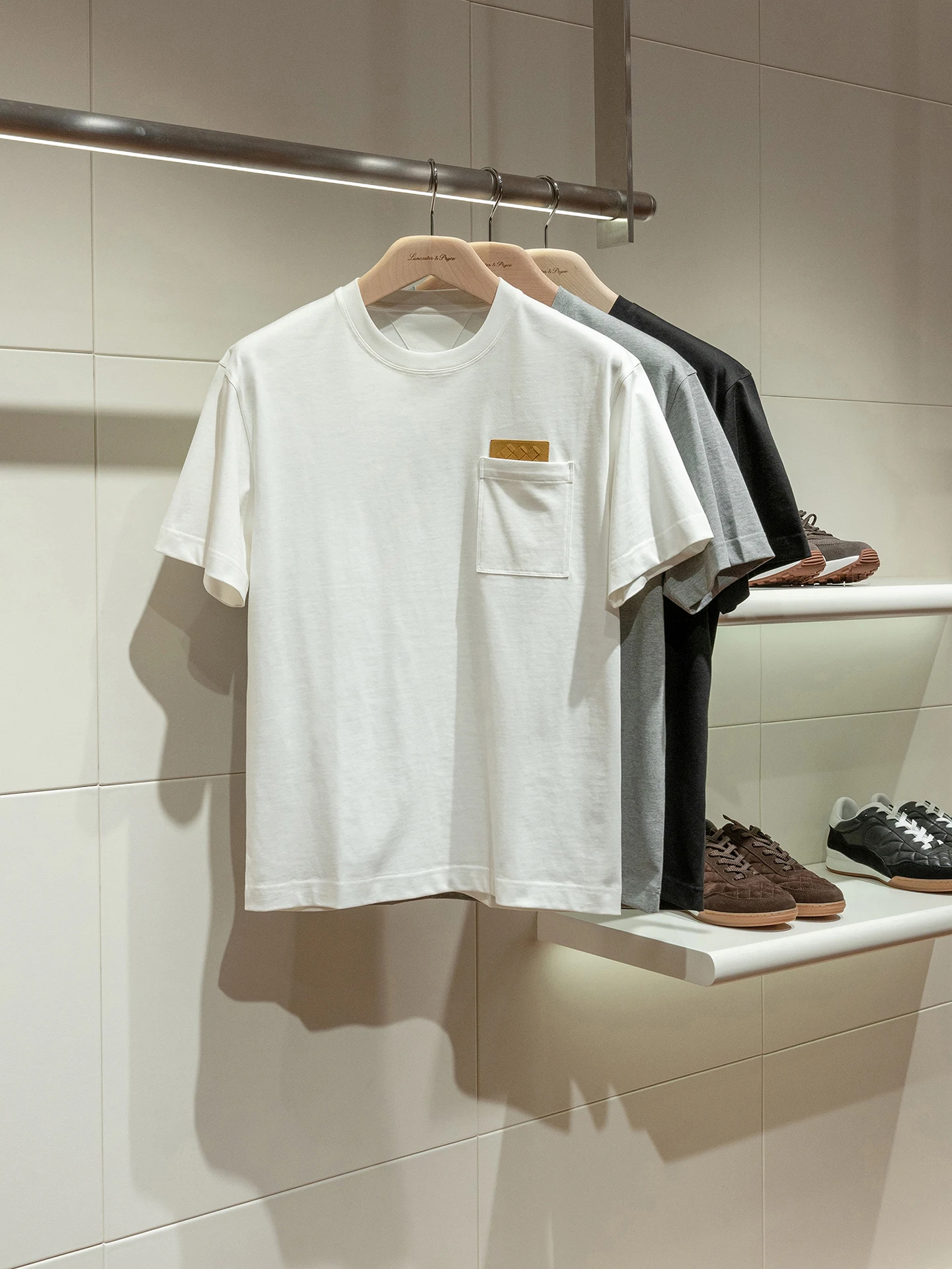 Breathable Cotton Knitted Short Sleeve T-Shirt Men's Loose Fit round Neck Pullover Summer Casual Wear Comfortable Cotton Tee