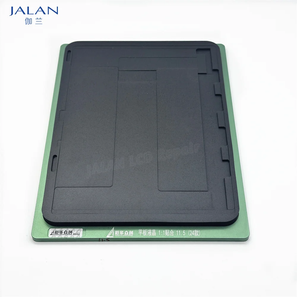 XHZC LCD Lamination Mold With Black Rubber For Pad Pro11 Gen5 M4 2024 9.7/10.5/12.9 Display Screen Repair Flatform