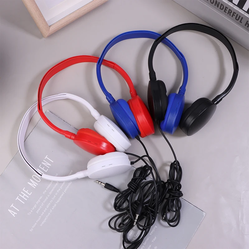 Headsets For Children Wired Computer Headphones With 3.5MM Plug Universal Sports Music Headsets For Children Girl Gifts