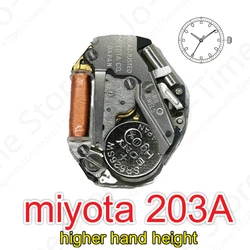 203A Movement Miyota 203a Movement Featuring Higher Hand Height That Enables Designs Taking Advantage Of Dial Depth