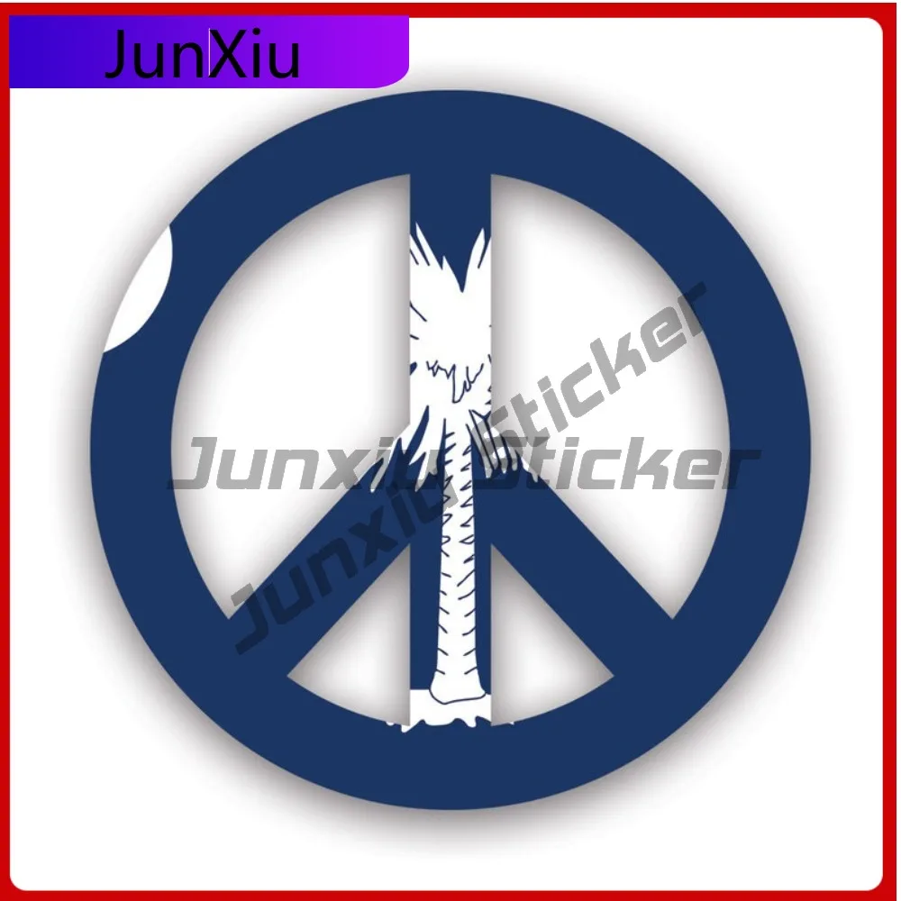 

South Carolina Flag Weather Resistant Sun Resistant Vintage For Bumper Helmet Rear Windshield No Residue Easy To Remove