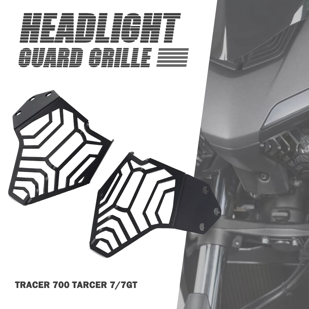 

Motorcycle Headlight Head Light Guard Protector Cover Protection Grille FOR YAMAHA TRACER 700 TARCER 7 TARCER 7GT 2020 2021 2022