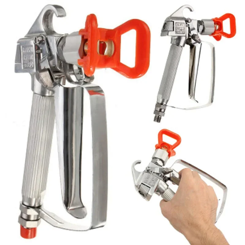 Wetool Airless Paint Spray Gun Kit  3600PSI with 517 Tip and Hose Flexible Fiber 26Ft for TItan Wagner Titan Pump Sprayer