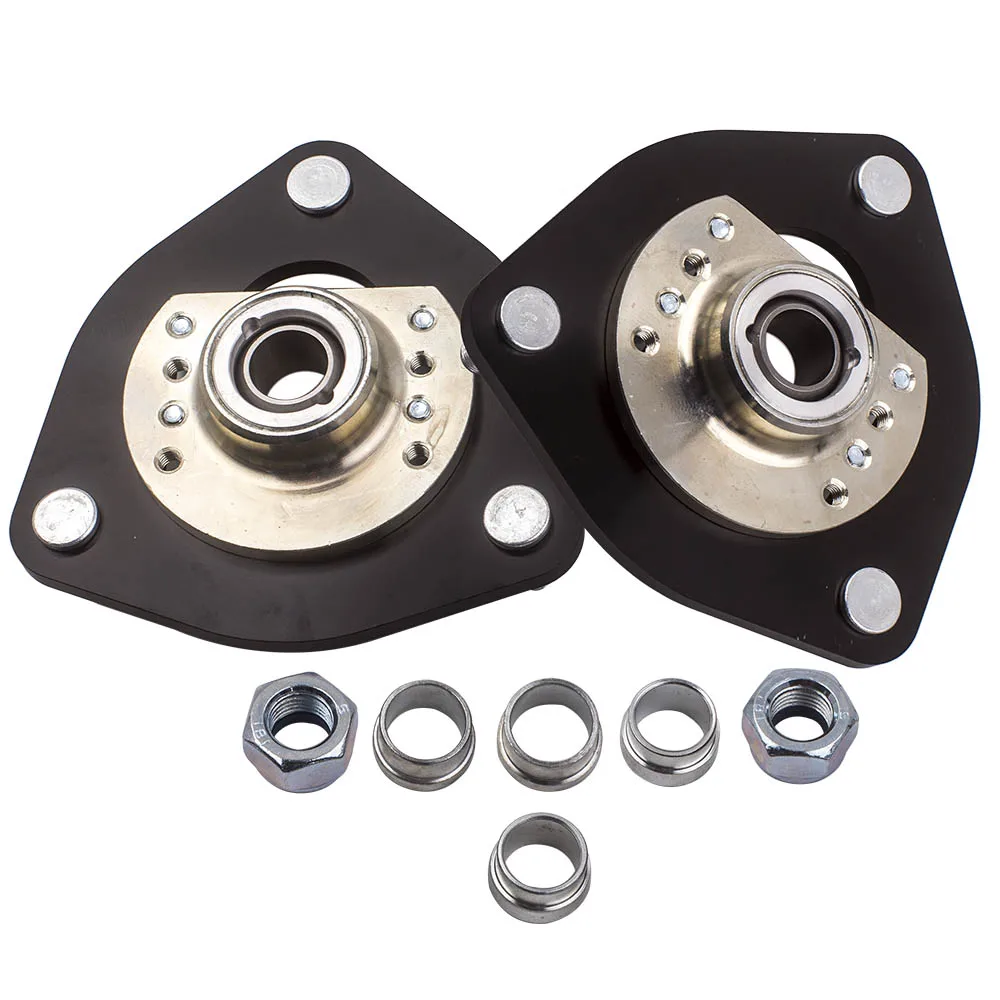 MaXpeedingrods 2 Pcs Camber Plate Top Mounts For Nissan S13 S14 Silvia 180SX 200SX 240SX 89-98