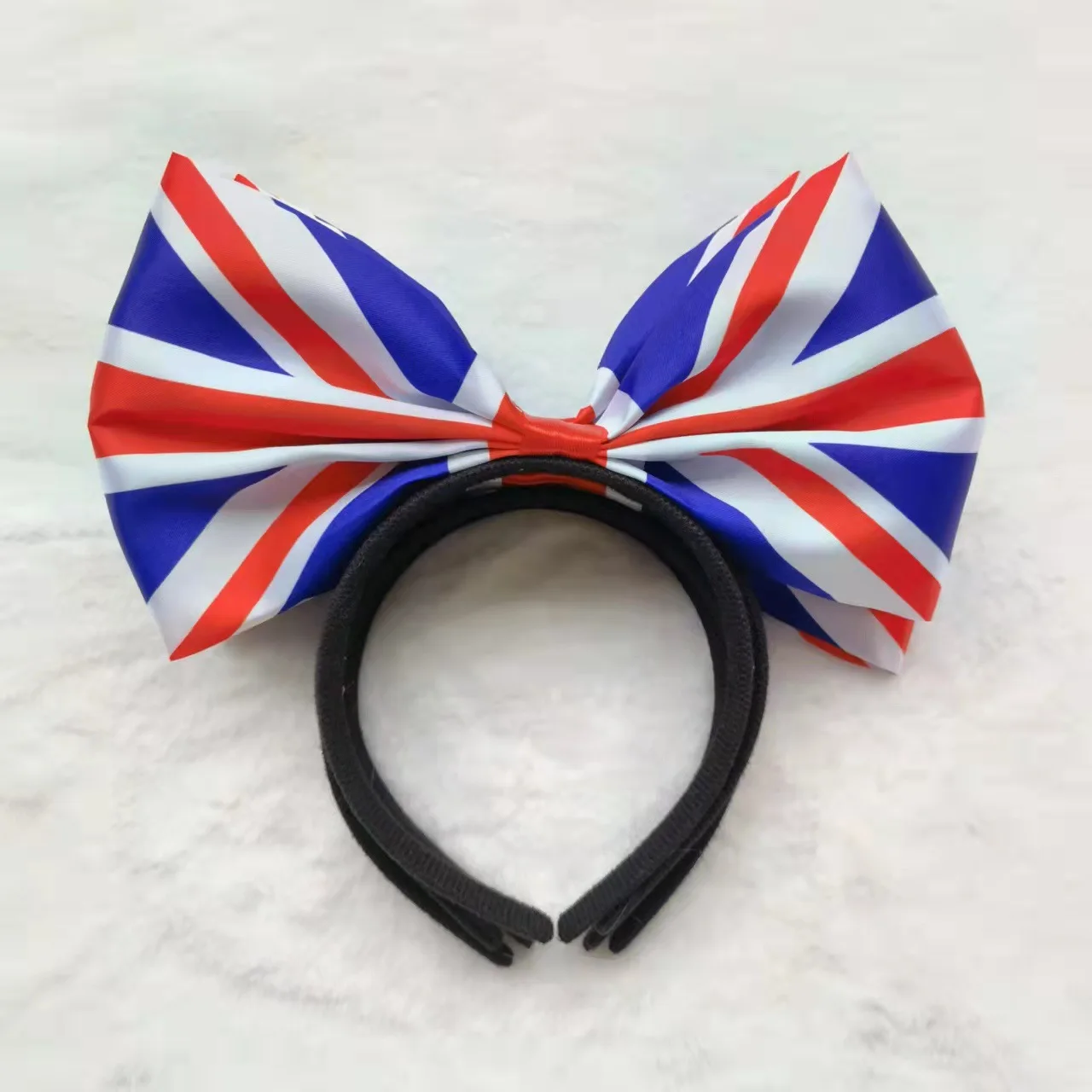 Union Jack Flag Headband Union Jack Flag Bow Hairband Photo Props Union Jack Flag Great Britain Headband Hairband With Bow