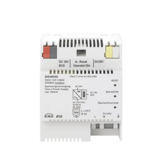 KNX/EIB  5WG1125-1AB02 160ma Choke Bus Power Supply Intelligent Building Module Smart Hotel System KNX Smart Home System