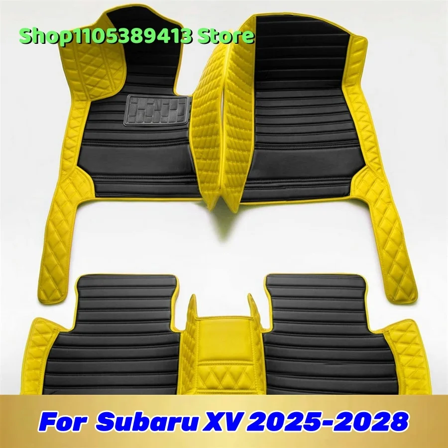 

Автомобильные коврики из кожи на заказ для Subaru XV 2025 2026 2027 2028, аксессуары для авто