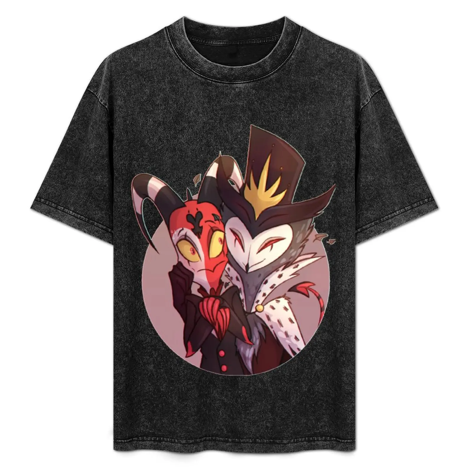 

Blitzo & Stolas T-Shirt Modern Print Casual T-Shirt