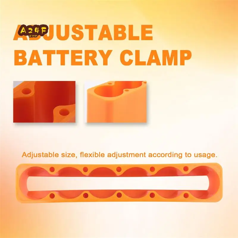 

A24F-18650 Батарейное приспособление, однорядное, двухстороннее, для точечной сварки, фиксированное приспособление для пайки литиевых батарей, 6 секций