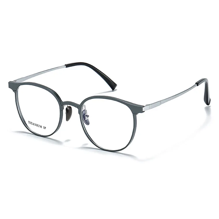 Men's Stylish And Comfortable Glasses Frames Retro Luxury Women's Pure Titanium Eyewear Optical Prescription Glasses 20270