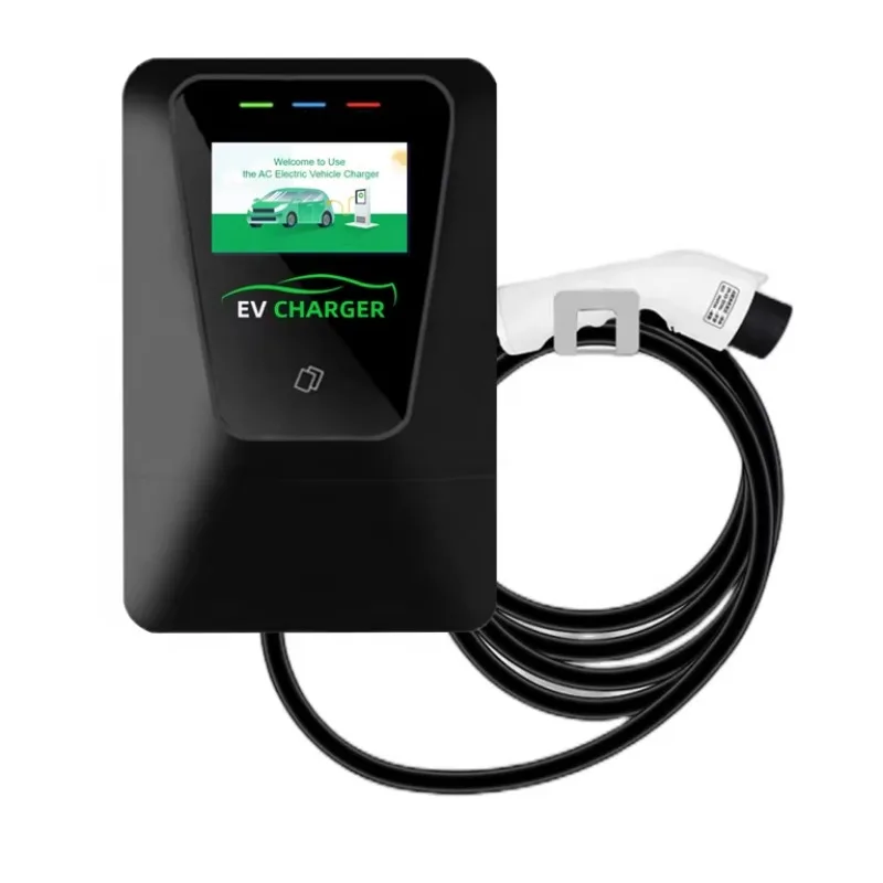 2026 Lily Ac 7kw 11kw 22kw Type 2 1 Gbt Ev Car for Te sla Wall Home Charger Box Station 220v 380v 32a Fast Charging