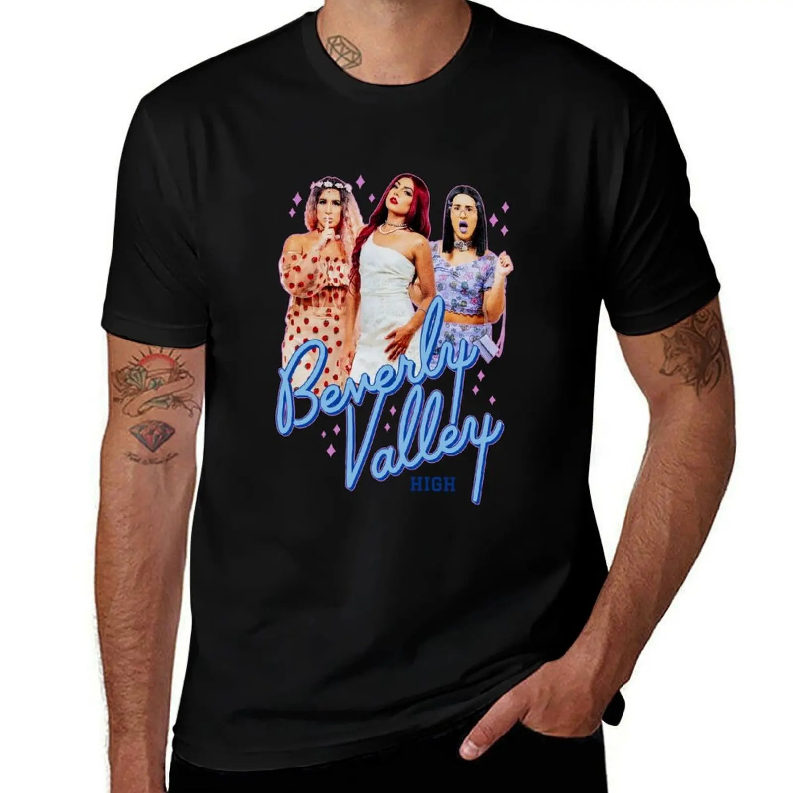 bvh merch Beverly Valley High Dan And Riya Team Strawberry Cinnamon _ Rhubarb T-Shirt Plus Size Workout Short Sleeve Top
