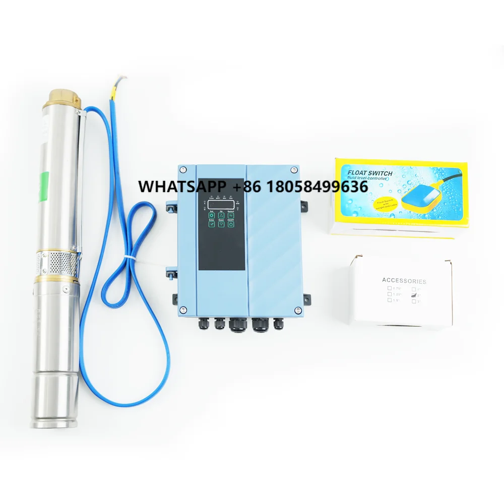 

Plastic Impeller Deep Well Submersible Pump 750W 1100W Water Pump Solar Well Pump for Agriculture