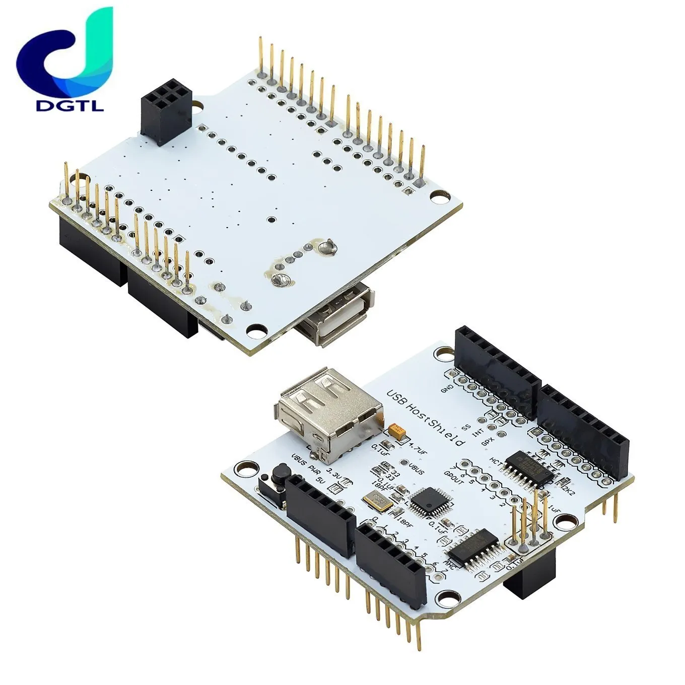 USB Host Shield 2.0 per Arduino per UNO MEGA ADK compatibile per Android ADK scheda modulo elettronico fai da te