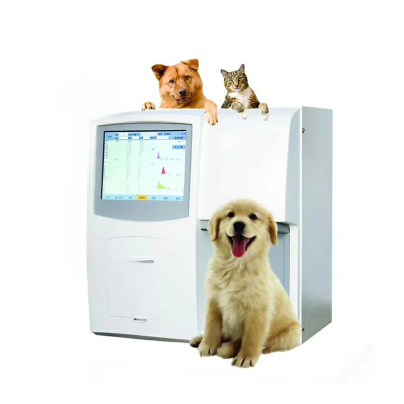 Veterinary Equipment Automatic Animal Blood Cell Counter 3-part Veterinary Hematology Analyzer