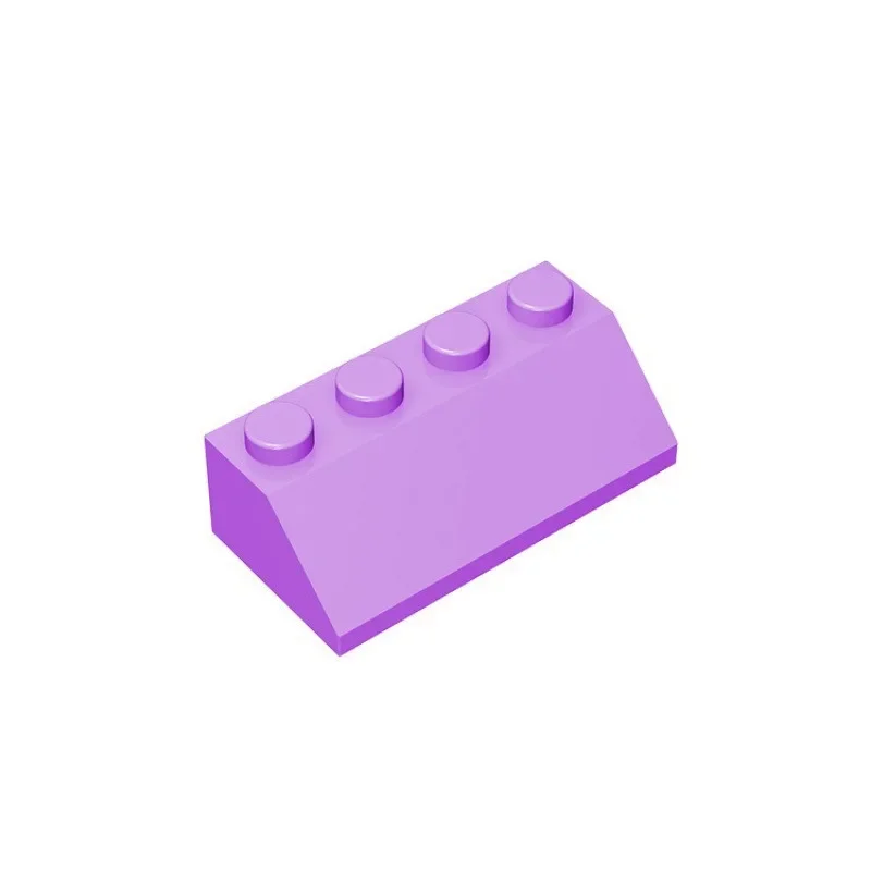 [26Pcs][50g] 3037 Interlocking MOC2x4 Sloping Brick, Standard Size Blocks, Rare Multi-Colored Blocks, DIY MOC creation Parts.
