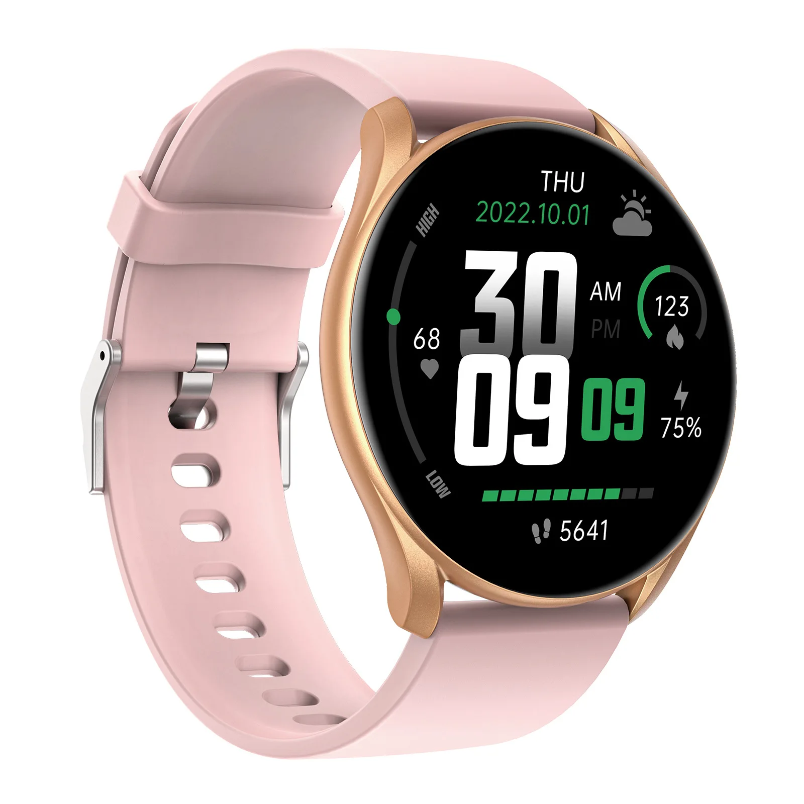 

Smart Watch Metal Body Long Battery Life Sport Function Body Temperature Heart Rate Blood Oxygen Blood Pressure Sleep Detection