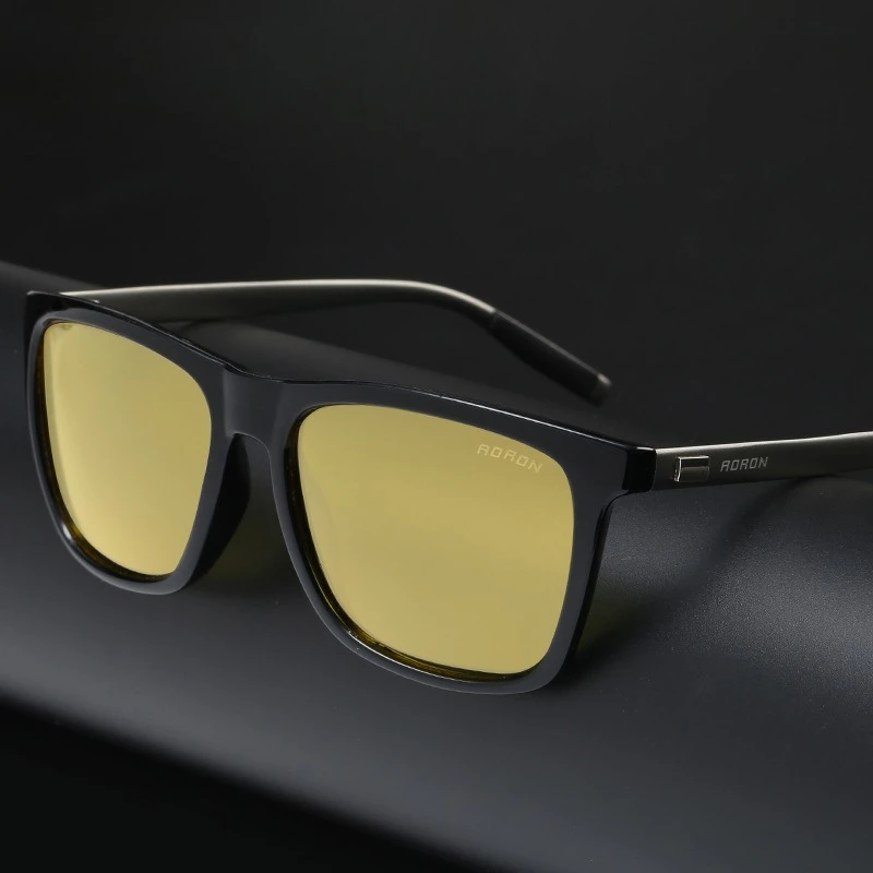 

New Men's and Women's Fashion Classic Aluminum Magnesium Polarized Sunglasses Simple Color Change Anti UV Driving Glasses