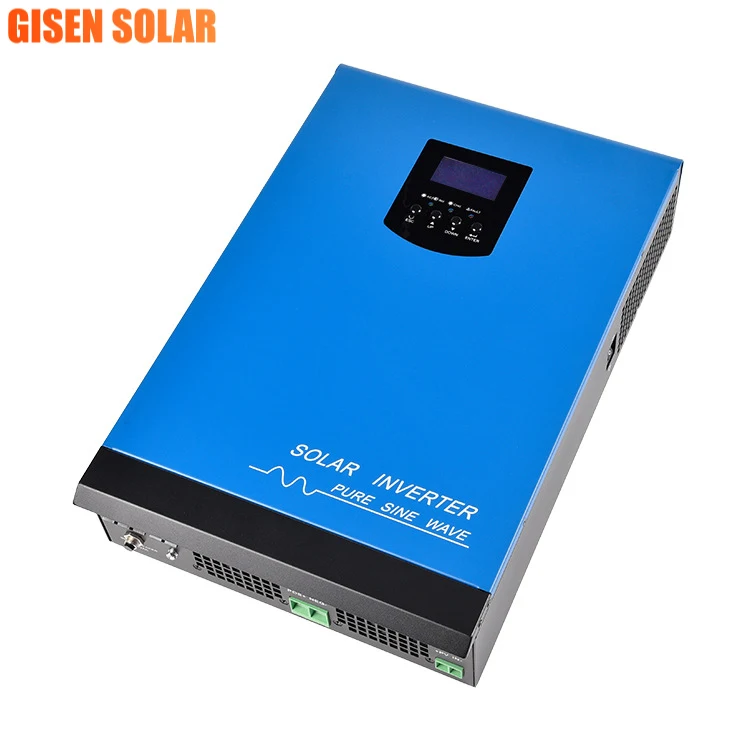 3kw 5000w off grid hybrid inverter with MPPT 60A for solar power system