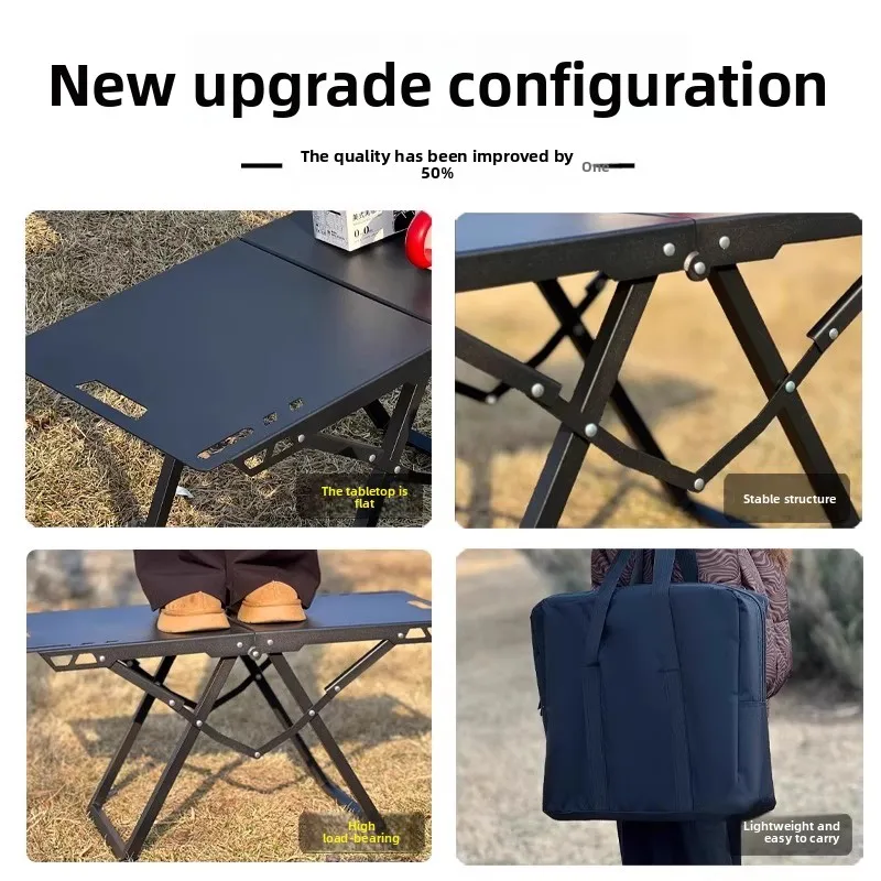 طاولة قابلة للطي في الهواء الطلق طاولة تخييم تكتيكية محمولة طاولة نزهة متعددة الوظائف طاولة تكتيكية خفيفة الوزن طاولة منتشرة #5