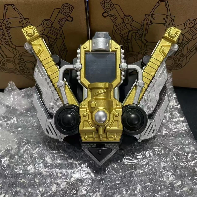 حزام سائق مزدوج مخصص لـ Kamen Rider W مفاتيح ميكانيكية معدنية Gaia Memory متوافقة مع معدات لعب الأدوار الأنيمي مع الصوت