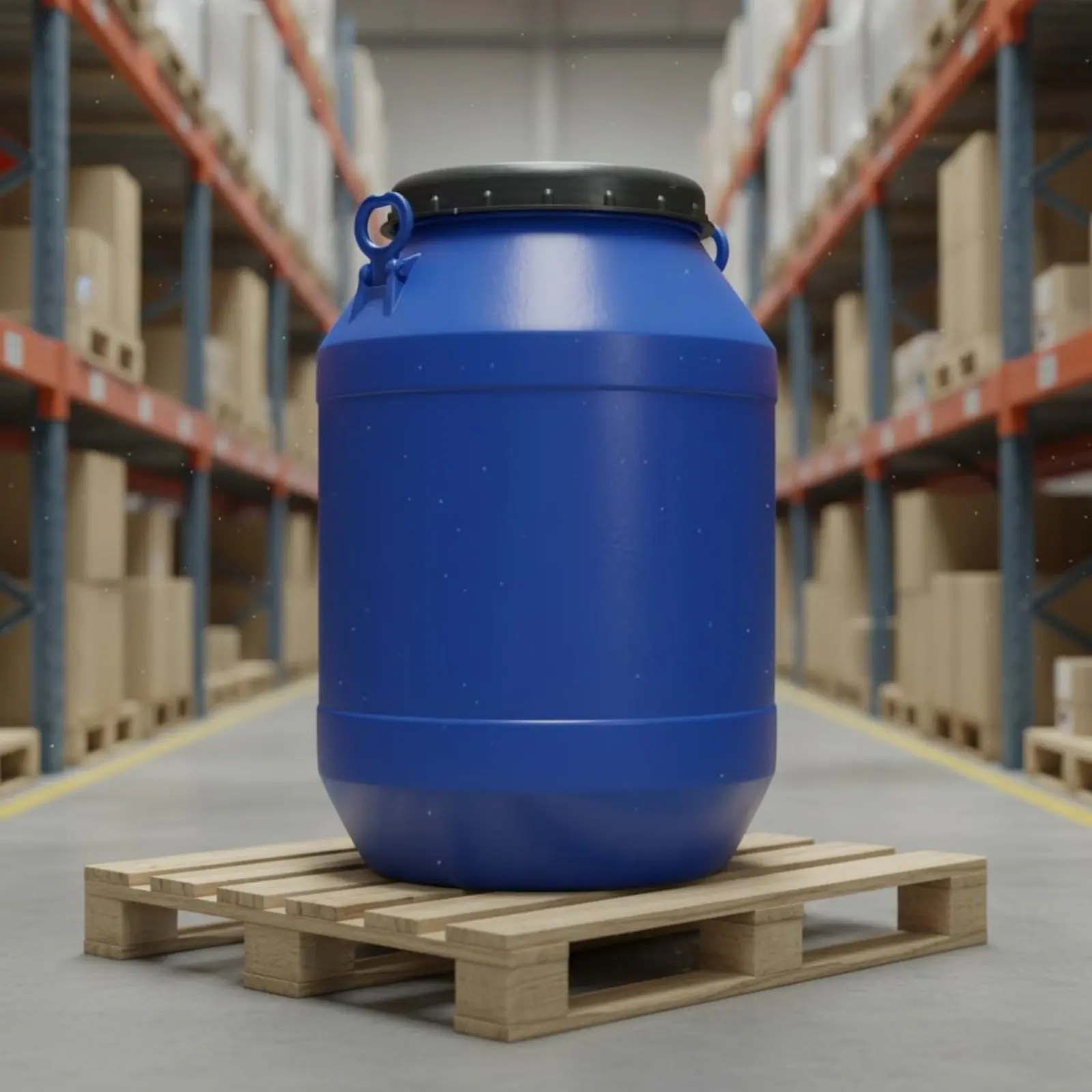 50kg Stackable Barrel Stackable Sealed Fermentation Barrel Professional Container Watertight for Warehouse