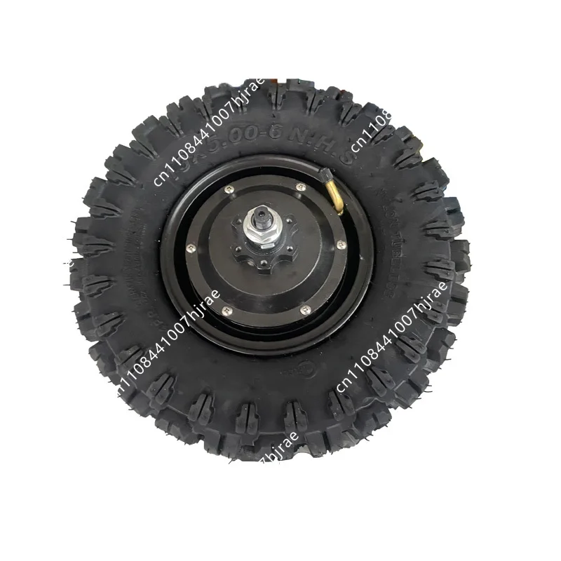 13 Inch Low Speed High Torque BLDC Hub Motor 24V 36V 48V 250W‑500W Electric Wheel Motor For Electric Trolley Cart