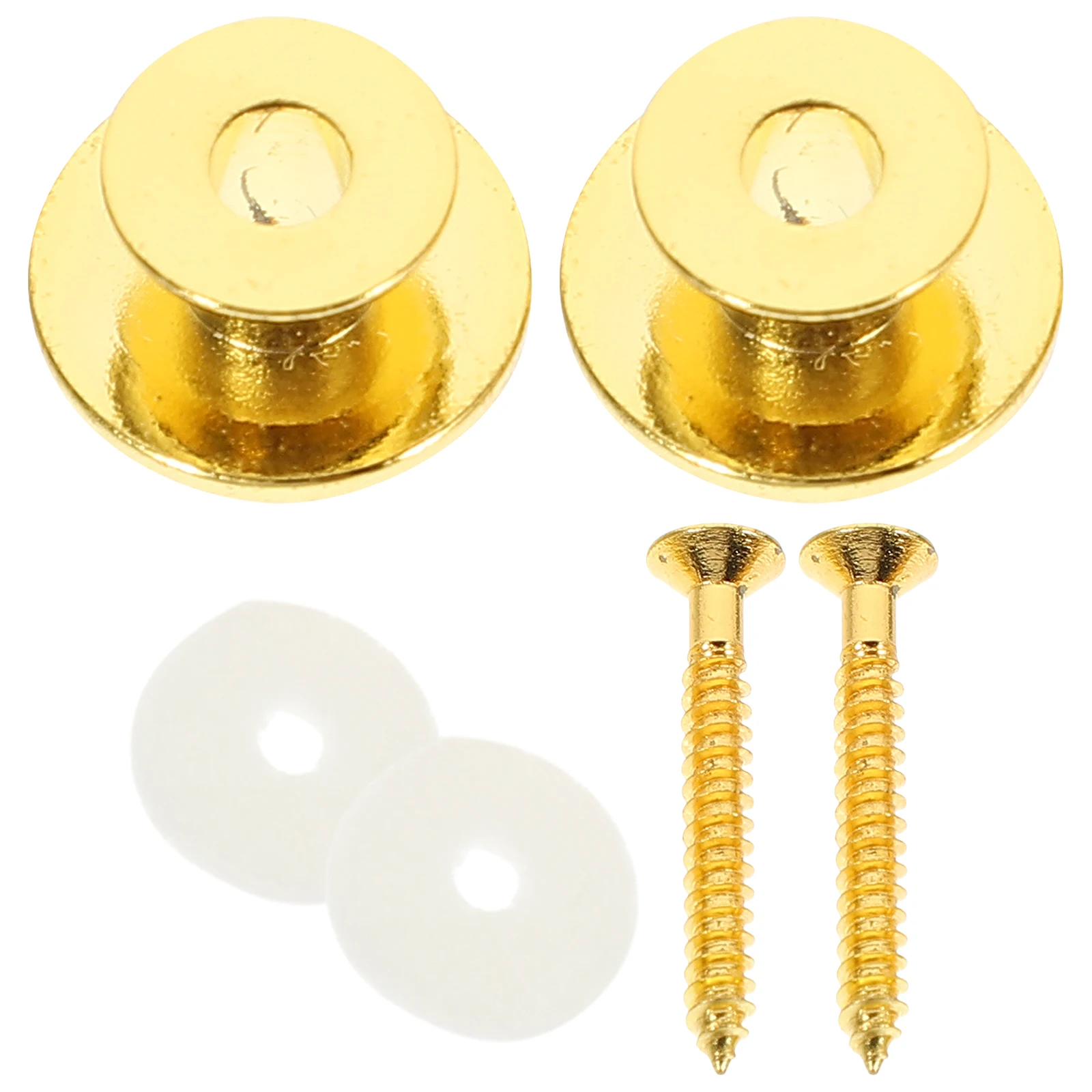 

Guitar Strap Buttons Locks Metal Silicone Durable Easy Install Acoustic Electric Guitar Parts Pegs Attachment Repair Kit Long