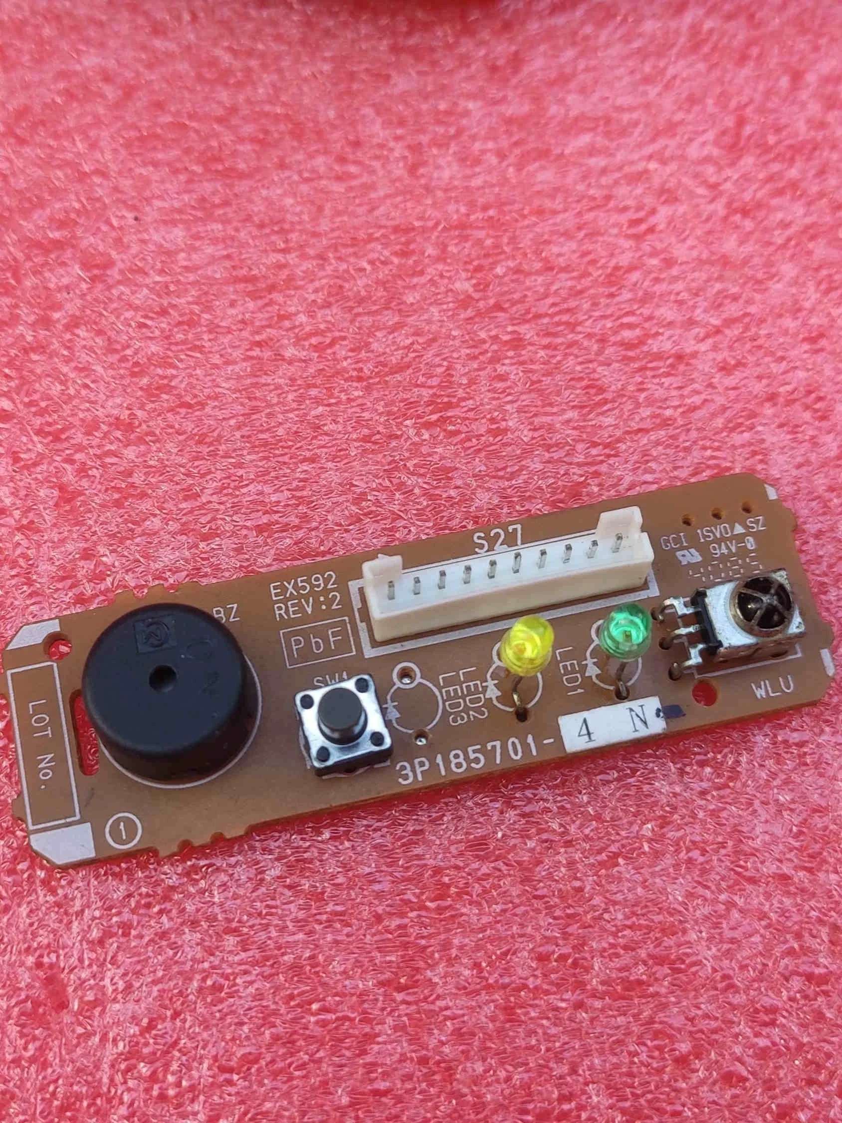 Air Conditioner Remote Control Receiver Board Infrared Temperature Button for Daikin 3P206563-13P185701-4FTXP235PCW